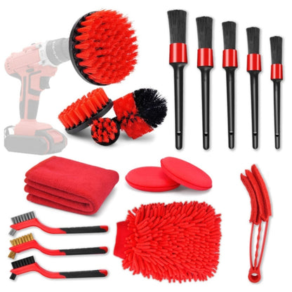 18 PCS / Set Car Wash Cleaning Brush Waterproof Car Wash Gloves - Car washing supplies by PMC Jewellery | Online Shopping South Africa | PMC Jewellery | Buy Now Pay Later Mobicred