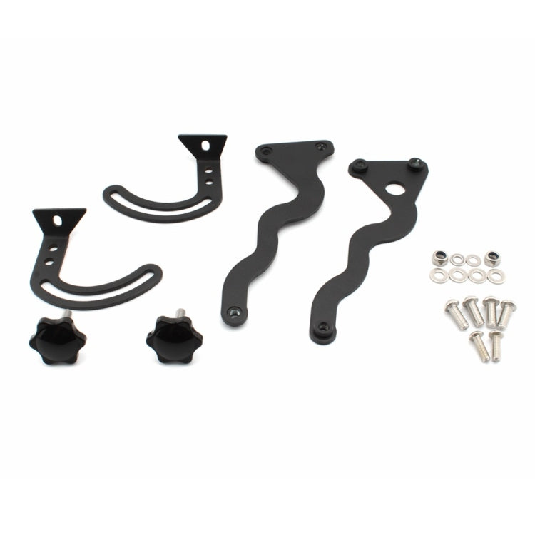 Motorcycle Windshield Fixing Bracket Modification Accessories For BMW R1200GS / R1250GS / ADV(Black) - Holder by PMC TechLife | Online Shopping South Africa | PMC TechLife | Buy Now Pay Later Mobicred