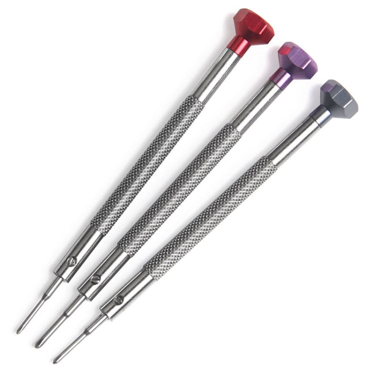 3 PCS LSD5075 Color Screwdriver Watch Repair Tool, Model: 1.6mm Crosshead - free shipping - PMC TechLife - Order now!
