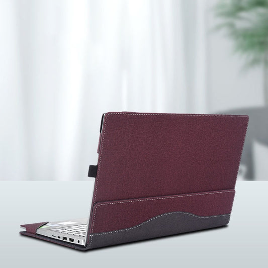 Laptop Anti-Drop Protective Case For HP Zhan 66 Fourth Generation 14 inch(Wine Red) - 14.1 inch by PMC Jewellery | Online Shopping South Africa | PMC Jewellery | Buy Now Pay Later Mobicred