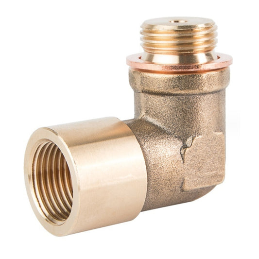 M18x1.5 Automotive 90 Degree Oxygen Sensor Brass Elbow Fitting - Automobiles Sensors by PMC Jewellery | Online Shopping South Africa | PMC Jewellery | Buy Now Pay Later Mobicred