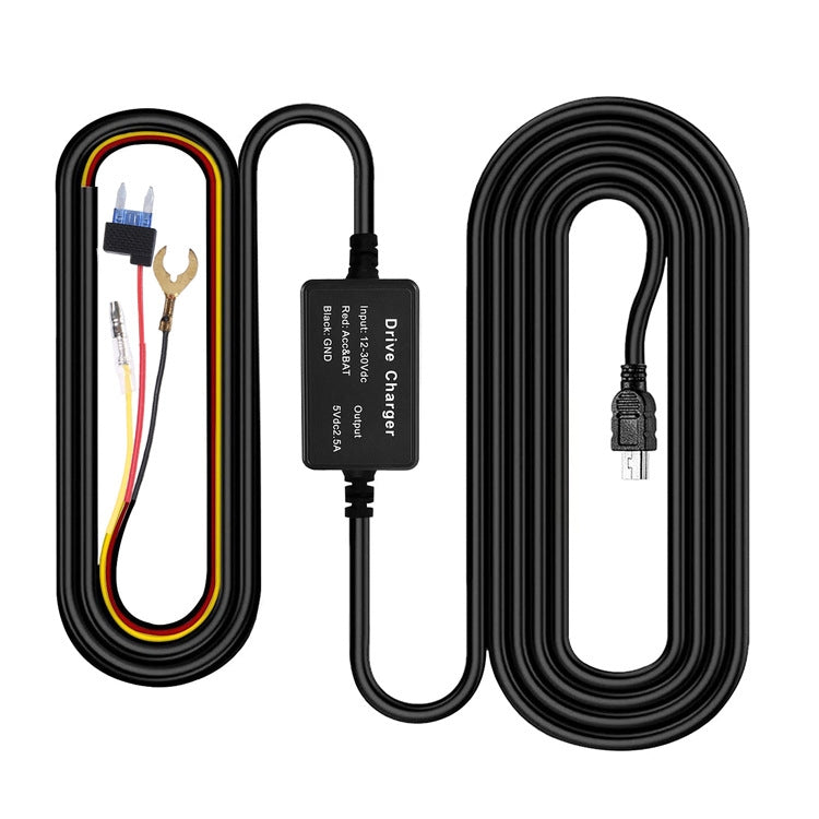 B2168 GPS Tracker 12V/24V to 5V Power Cable, Model: Insurance Sheet Style - Cables & Connectors by PMC Jewellery | Online Shopping South Africa | PMC Jewellery | Buy Now Pay Later Mobicred