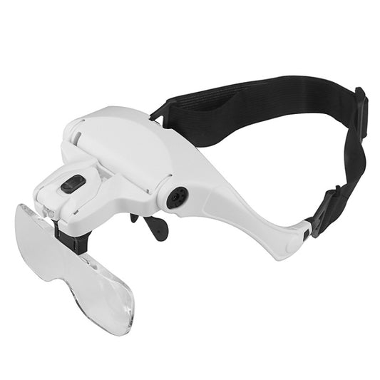 9892B2 1X / 1.5X / 2X / 2.5X / 3.5X Multifunctional Head Mounted Magnifier - Glasses Style by PMC Jewellery | Online Shopping South Africa | PMC Jewellery | Buy Now Pay Later Mobicred