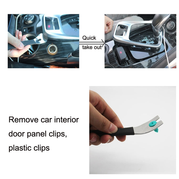 Car Stainless Ateel Audio Navigation Door Panel Crowbar - Hand Tool Sets by PMC Jewellery | Online Shopping South Africa | PMC Jewellery | Buy Now Pay Later Mobicred