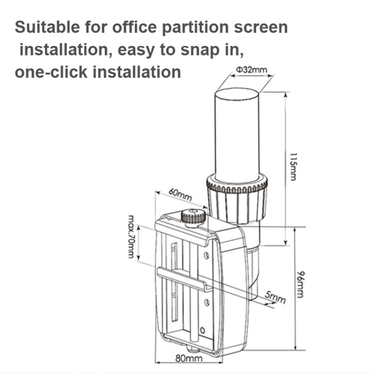 Gibbon Mounts  Lifting and Rotating Computer Monitor Bracket Slide Rail Bracket,Model: FE111P - Laptop Stand by Gibbon Mounts | Online Shopping South Africa | PMC Jewellery | Buy Now Pay Later Mobicred