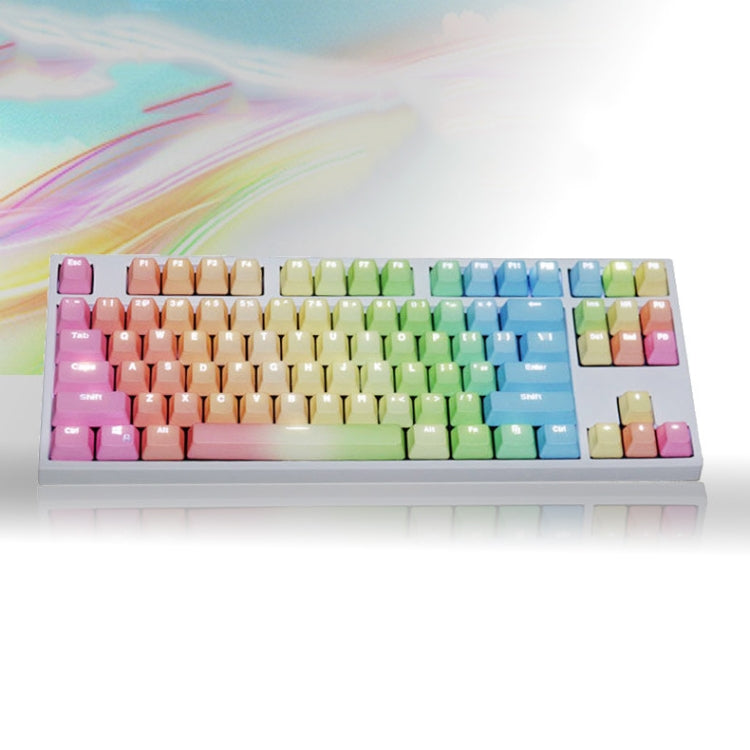 104 Keys Light-transmitting Dip-dyed Keycaps(Rainbow Dip) - Other by PMC Jewellery | Online Shopping South Africa | PMC Jewellery | Buy Now Pay Later Mobicred