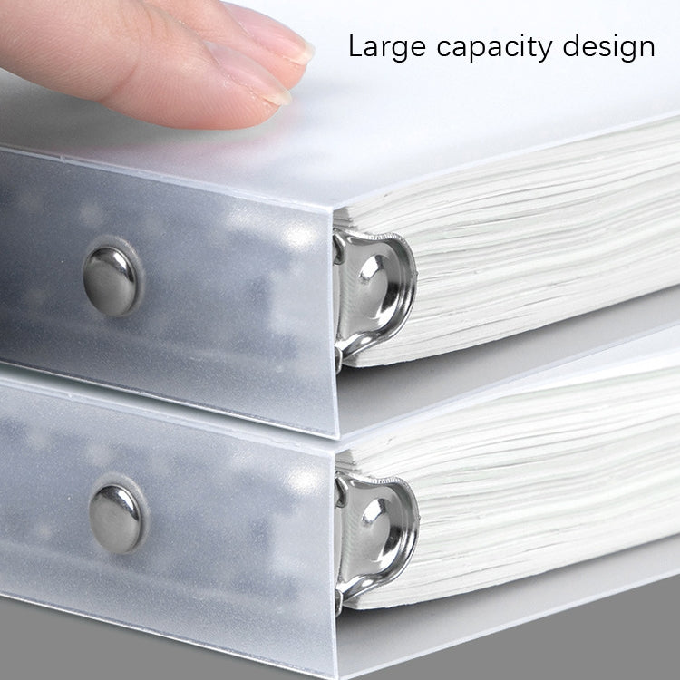 Transparent Matte PP Soft Shell Cover Hand Accountive Page, Style: B5 Horizontal Core - Notebooks by PMc TechLife | Online Shopping South Africa | PMc TechLife | Buy Now Pay Later Mobicred