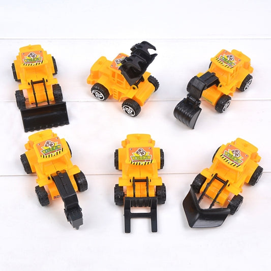 6pcs /Set Cake Decorative Baking Engineering Vehicle Toy - Holiday Decorations by PMC Jewellery | Online Shopping South Africa | PMC Jewellery | Buy Now Pay Later Mobicred