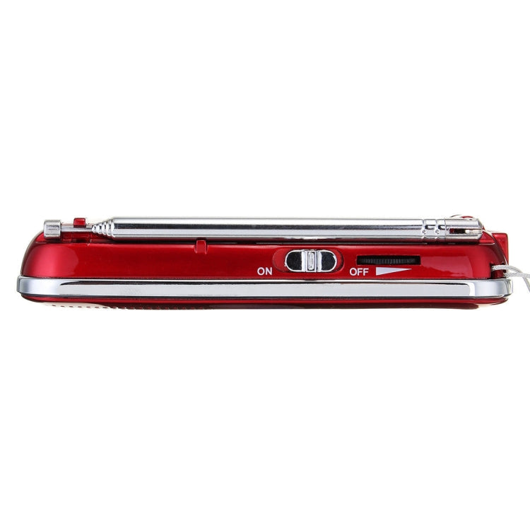 L-218AM  MP3 Radio Speaker Player Support TF Card USB with LED Flashlight Function(Blue) - Radio Player by PMC TechLife | Online Shopping South Africa | PMC TechLife | Buy Now Pay Later Mobicred