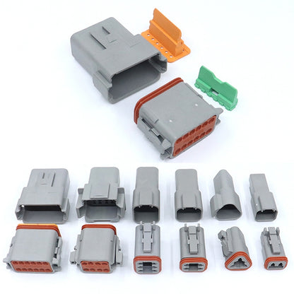 4 PCS DT04-2P / DT06-2S With Copper Car Waterproof Connector Conductive Connection Terminal - Booster Cable & Clip by PMC Jewellery | Online Shopping South Africa | PMC Jewellery | Buy Now Pay Later Mobicred