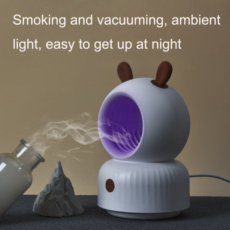 JM-008 Cute Pet Mosquito Lamp Inhalation USB Home Indoor Mute Mosquito Repellent(White) - Repellents by PMC Jewellery | Online Shopping South Africa | PMC Jewellery | Buy Now Pay Later Mobicred