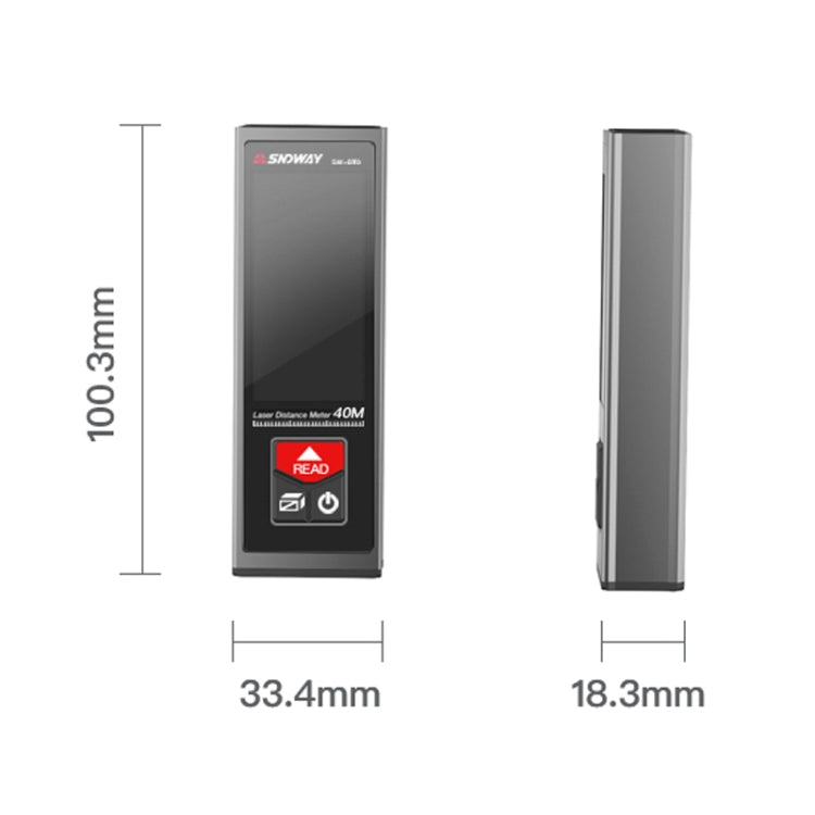 SNDWAY SW-B50 Laser Rangefinder Infrared Measuring Ruler, Style: 50m Precision Version - Laser Rangefinder by SNDWAY | Online Shopping South Africa | PMC Jewellery | Buy Now Pay Later Mobicred