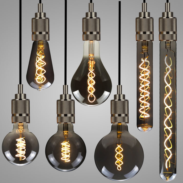 G95 Electroplating Smoke Grey Warm Light LED Bulb Retro Lamp - LED Blubs & Tubes by PMc TechLife | Online Shopping South Africa | PMc TechLife | Buy Now Pay Later Mobicred