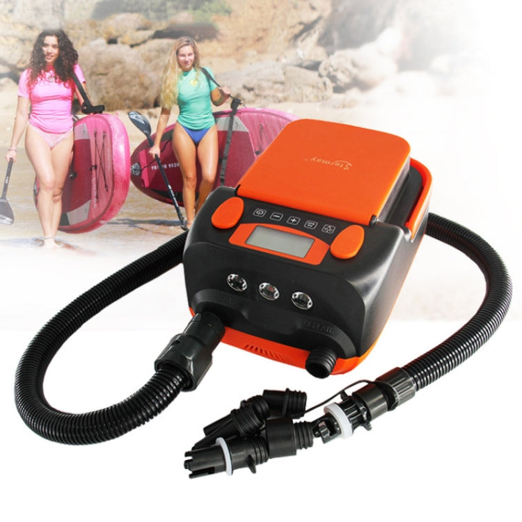 STERMAY SUP Paddle Board 16PSI LCD Display Rubber Boat Air Pump(EU Plug) - Inflatable Pump by STERMAY | Online Shopping South Africa | PMC TechLife