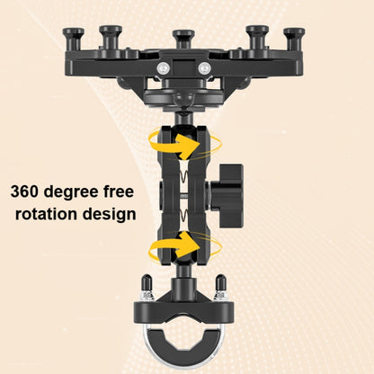 Motorcycle Bracket Crab Navigation Phone Bracket,Style： Y-type+Anti-theft Buckle - Holder by PMC Jewellery | Online Shopping South Africa | PMC Jewellery | Buy Now Pay Later Mobicred