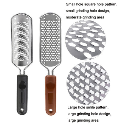 Stainless Steel Exfoliating Pedicure Grinding And Rubbing Machine, Style: Small Hole Square Hole (Black) - Grinding Tools & Accessories by PMC Jewellery | Online Shopping South Africa | PMC Jewellery | Buy Now Pay Later Mobicred