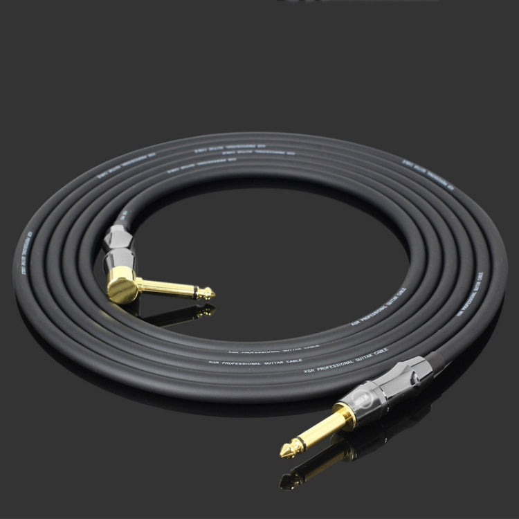 KGR Guitar Cable Keyboard Drum Audio Cable, Specification: 1m(Elbow Straight Jack) - free shipping - PMC TechLife - Order now!