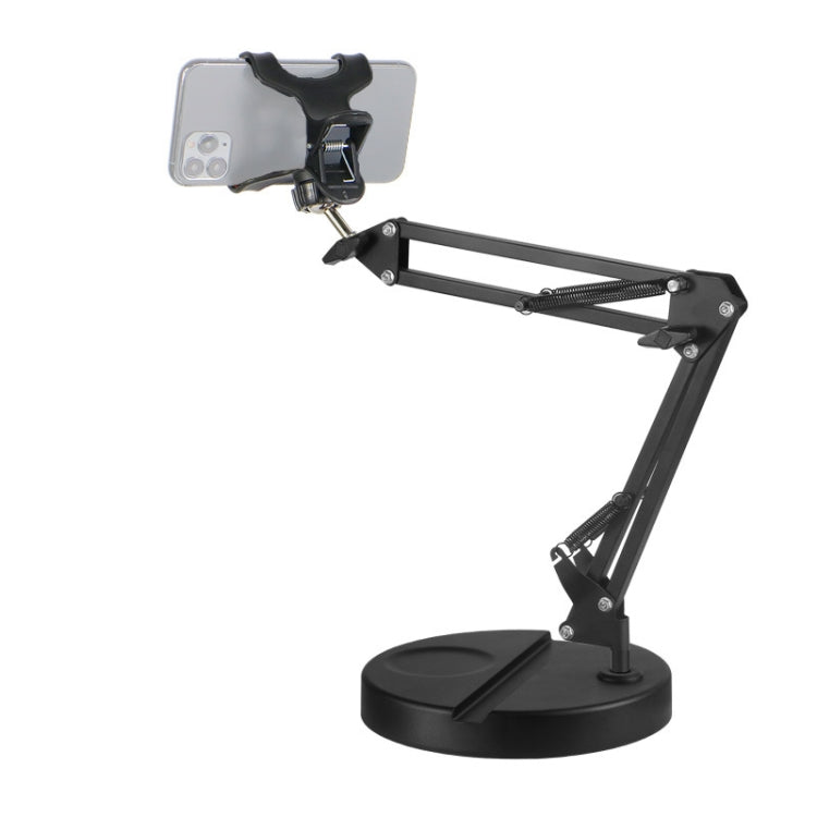 Y19 Folding Telescopic Metal Cantilever Live Bracket, Style: Phone Type - Stand by PMC Jewellery | Online Shopping South Africa | PMC Jewellery | Buy Now Pay Later Mobicred