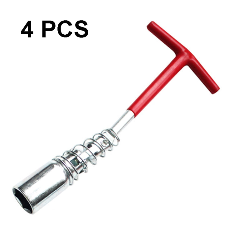 4 PCS Car Spark Plug Sleeve Wrench Universal Car Disassembly Tool, Style: 21mm Short - Hand Tool Sets by PMC Jewellery | Online Shopping South Africa | PMC Jewellery | Buy Now Pay Later Mobicred