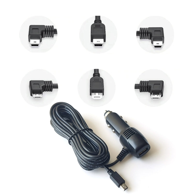 2 PCS Car Charger Driving Recorder Supply Line, Style: 1A+2A(Android Straight Head) - Cables & Connectors by PMC Jewellery | Online Shopping South Africa | PMC Jewellery | Buy Now Pay Later Mobicred