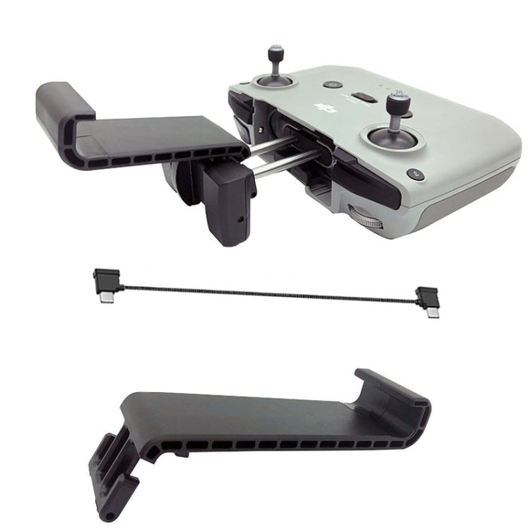 RC Tablet Extension Bracket For DJI Mavic 3 / Air 2 / Air 2S / Mini 2, Style: Large+Type-c Line - Holder Series by PMC TechLife | Online Shopping South Africa | PMC TechLife | Buy Now Pay Later Mobicred