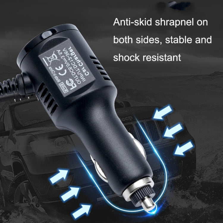 2PCS JY-032 USB Plug Digital Display Fast Charge Car Charger, Style: 3.5A + QC3.0(Android Left Bend) - Cables & Connectors by PMC Jewellery | Online Shopping South Africa | PMC Jewellery | Buy Now Pay Later Mobicred