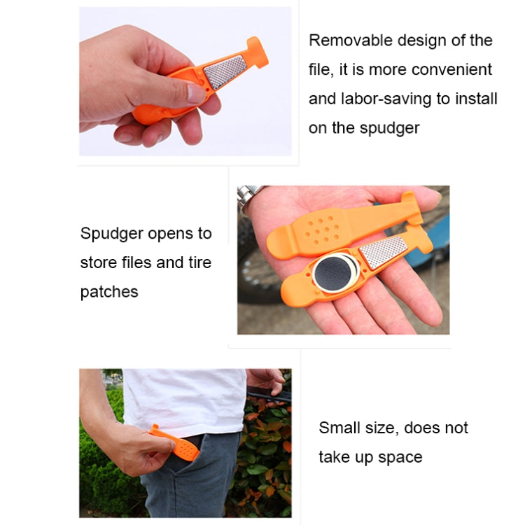 Multifunctional Bicycle Tire Changing Tool, Color: Orange - Maintenance tools by PMc TechLife | Online Shopping South Africa | PMc TechLife | Buy Now Pay Later Mobicred