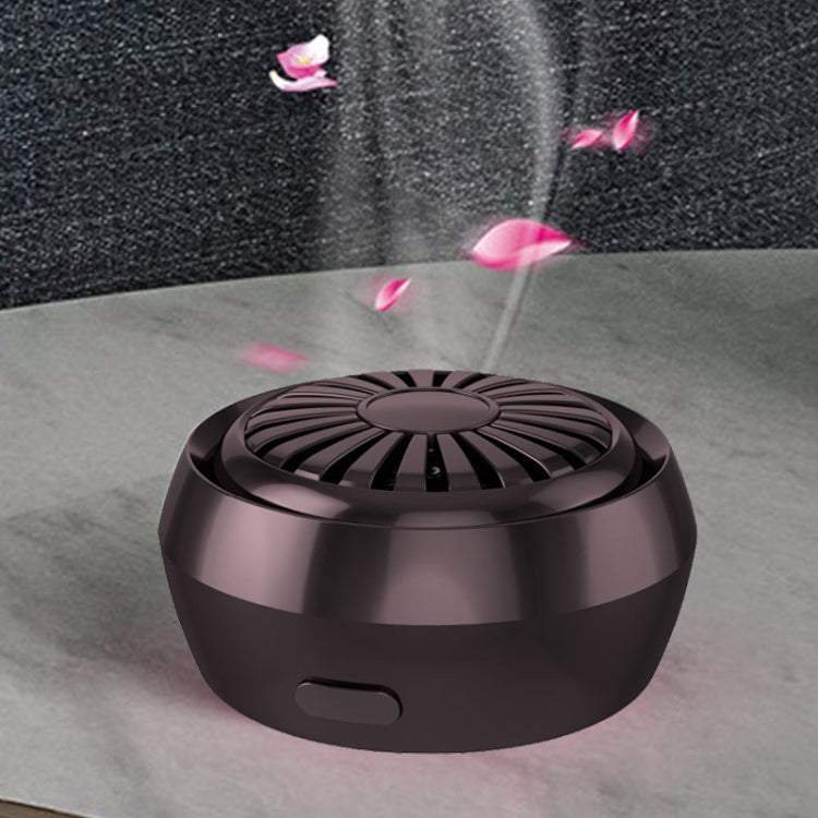 Mini Car Smart Aroma Diffuser Home Atomizing Diffuser(Black purple) - Air Purifier by PMC Jewellery | Online Shopping South Africa | PMC Jewellery | Buy Now Pay Later Mobicred