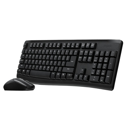 Rapoo X1800PRO 104 Keys Waterproof Multimedia Wireless Keyboard Mouse Set(Black) - Wireless Keyboard by Rapoo | Online Shopping South Africa | PMC Jewellery | Buy Now Pay Later Mobicred