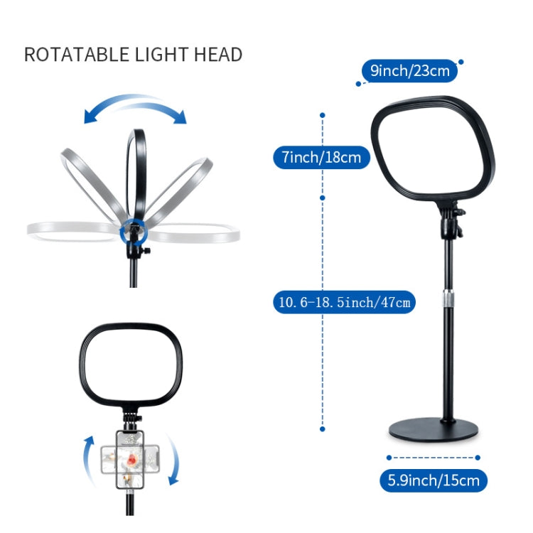 S20 LED Ring Live Fill Light Selfie Photography Full Screen Beauty Light, Style: Single Light - Ring Light by PMC TechLife | Online Shopping South Africa | PMC TechLife | Buy Now Pay Later Mobicred