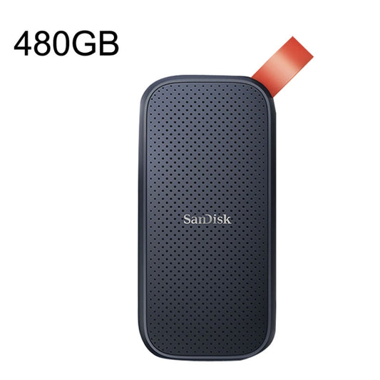 SanDisk E30 High Speed Compact USB3.2 Mobile SSD Solid State Drive, Capacity: 480GB - External Solid State Drives by SanDisk | Online Shopping South Africa | PMC Jewellery | Buy Now Pay Later Mobicred