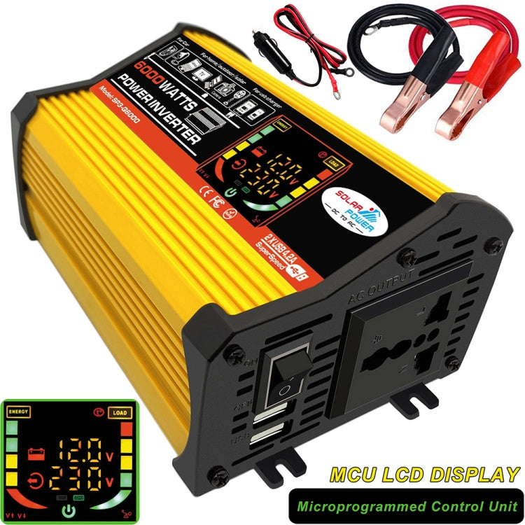 Saga 3 Generations Home Solar Generator Inverter+30A Controller+18W 12V Solar Panel, Specification: Yellow 12V To 110V - Modified Square Wave by PMC Jewellery | Online Shopping South Africa | PMC Jewellery | Buy Now Pay Later Mobicred