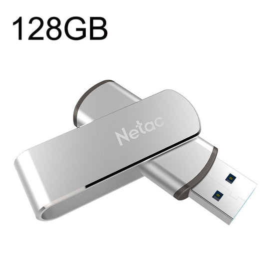 Netac U388 High Speed USB3.0 Metal Rotating Car Computer U Disk, Capacity: 128GB - USB Flash Drives by Netac | Online Shopping South Africa | PMC Jewellery | Buy Now Pay Later Mobicred