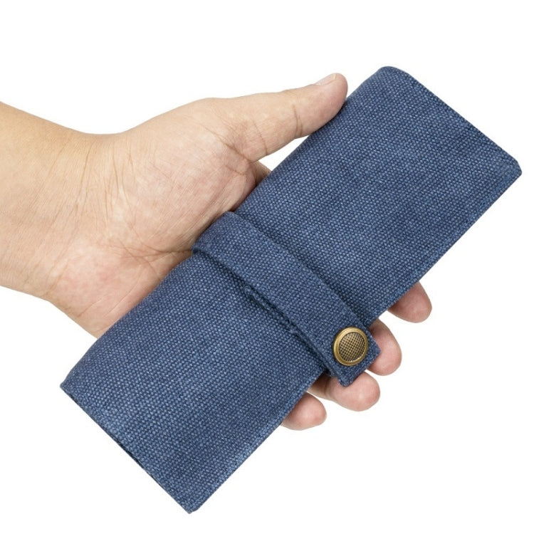Nylon Canvas Watch & Strap Portable Storage Bag(Grey) - free shipping - PMC TechLife - Order now!