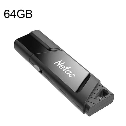 Netac U336 Protection With Lock Car High-Speed USB Flash Drives, Capacity: 64GB - USB Flash Drives by Netac | Online Shopping South Africa | PMC Jewellery | Buy Now Pay Later Mobicred