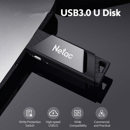 Netac U336 Protection With Lock Car High-Speed USB Flash Drives, Capacity: 128GB - USB Flash Drives by Netac | Online Shopping South Africa | PMC Jewellery | Buy Now Pay Later Mobicred