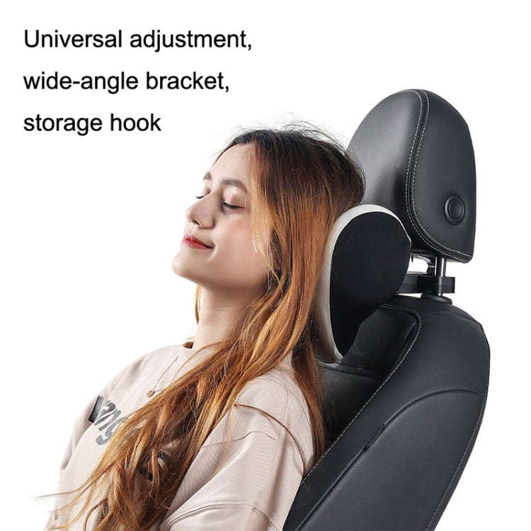 A09 Car Seat Headrest Memory Foam Comfortable Neck Pillow, Style: Without Stand (Black) - Seat Accessories by PMC TechLife | Online Shopping South Africa | PMC TechLife | Buy Now Pay Later Mobicred