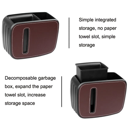 Car Drain Tissue Box Umbrella Storage Pocket Bag Storage Box Car Trash Can(Back) - Tissue Boxes by PMC Jewellery | Online Shopping South Africa | PMC Jewellery | Buy Now Pay Later Mobicred