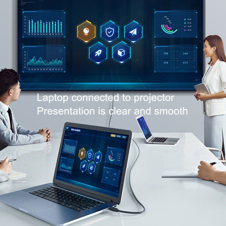 DTECH HDMI 2.0 HD Connection Cable 4K 60Hz Computer TV Connection Cable, Length: 10m - free shipping - PMC TechLife - Order now!