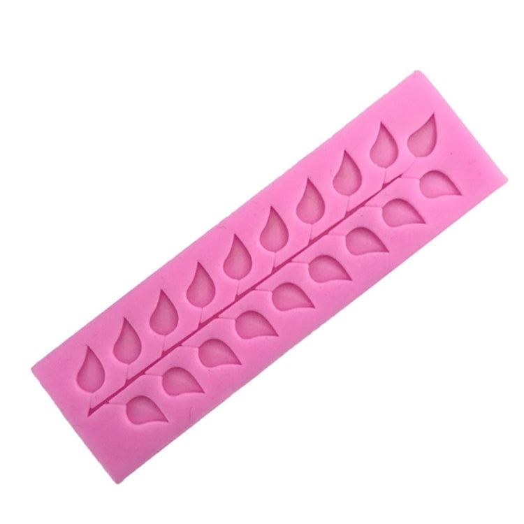 Long Strip Lace Tree Leaf  Fondant Silicone Mold - free shipping - PMC TechLife - Order now!