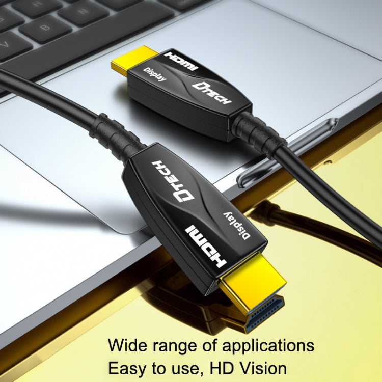 DTECH HDMI 2.0 Version Fiber Optical Line 4K 60Hz Large Screen TV Engineering Wiring, Length: 40m - free shipping - PMC Jewellery - Order now!