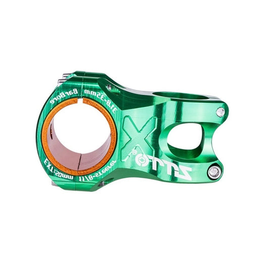 ZTTO Bicycle Handlebar Hollow 0 Degree Short Riser(Green) - Others by ZTTO | Online Shopping South Africa | PMC Jewellery | Buy Now Pay Later Mobicred