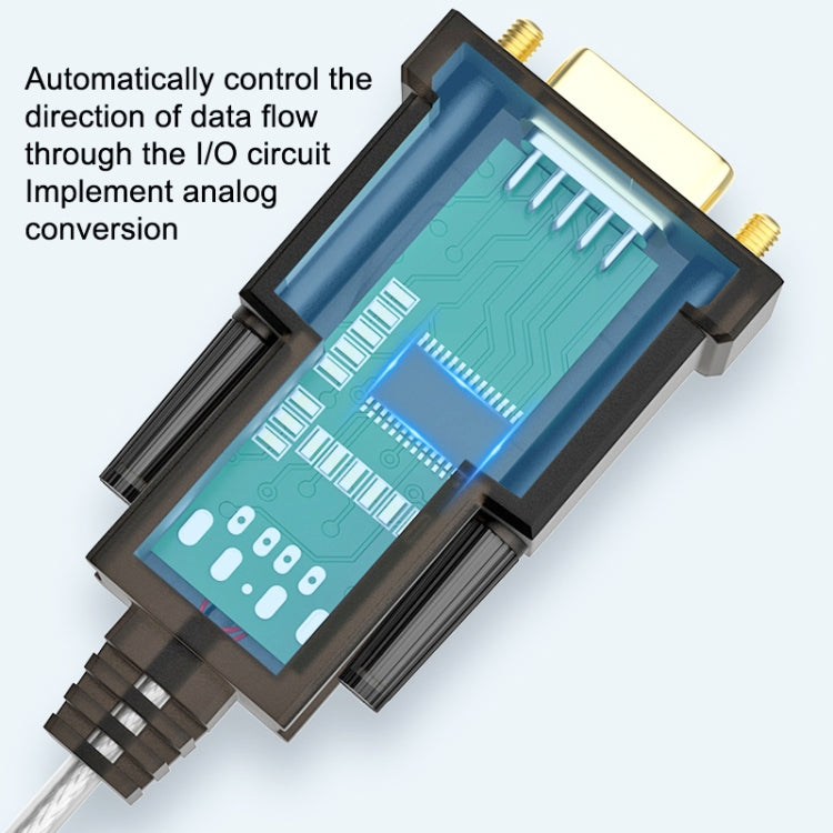 DTECH DT-5002F 1m USB To RS232 Serial Line DB9 Needle COM Port - free shipping - PMC Jewellery - Order now!