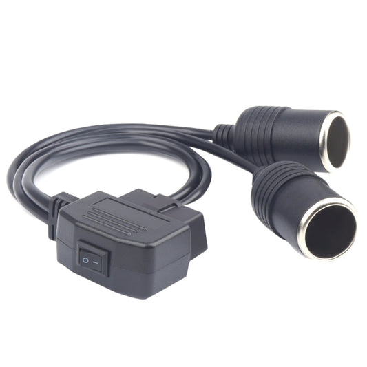 Car OBD To Cigarette Lighter Female Seat Driving Recorder Power Cord 50cm - Cigar Socket by PMC Jewellery | Online Shopping South Africa | PMC Jewellery | Buy Now Pay Later Mobicred