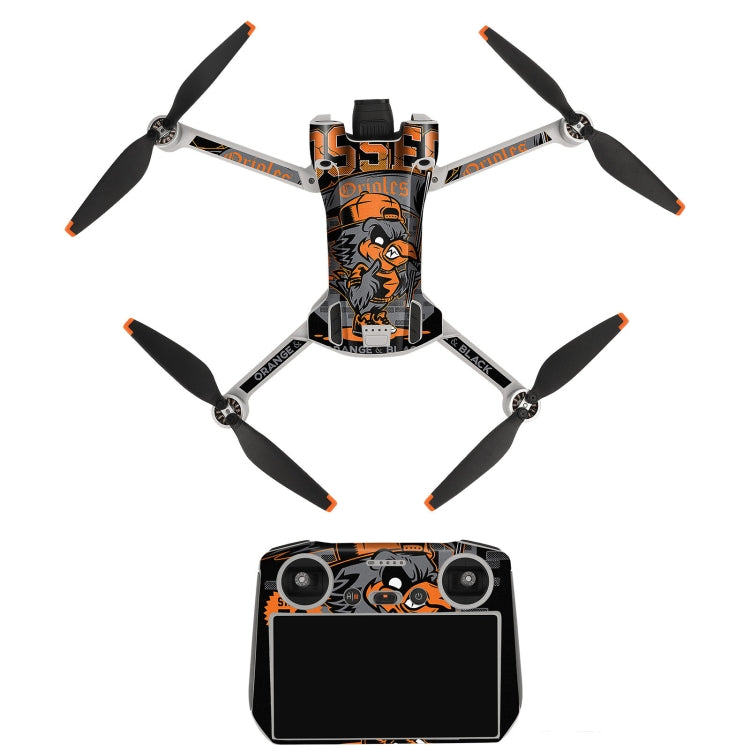 Sunnylife Drone+Remote Control Protective Sticker For DJI Mini 3 Pro RC Version(Irimitent Eagle) - Stickers by Sunnylife | Online Shopping South Africa | PMC TechLife | Buy Now Pay Later Mobicred