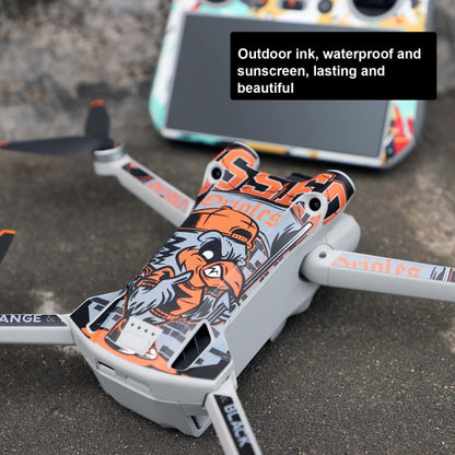 Sunnylife Drone+Remote Control Protective Sticker For DJI Mini 3 Pro RC Version(Irimitent Eagle) - Stickers by Sunnylife | Online Shopping South Africa | PMC Jewellery | Buy Now Pay Later Mobicred