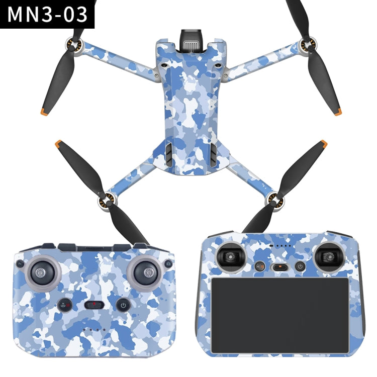 Flat Style Waterproof Anti-Scratch Sticker For DJI Mini 3 Pro RC With Screen Version(Mn3-03) - Stickers by PMC Jewellery | Online Shopping South Africa | PMC Jewellery | Buy Now Pay Later Mobicred