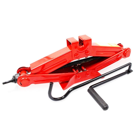 Portable Car Jack Z Type Hand Crank Tire Changing Tool(Red) - Car Jacks by PMC Jewellery | Online Shopping South Africa | PMC Jewellery | Buy Now Pay Later Mobicred