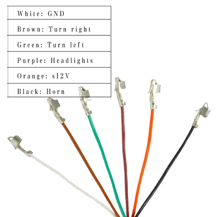 3 In 1 Switch Mountain Car Skateboard Horn Headlights Turn Switch(36V) - Electrical Instruments by PMC Jewellery | Online Shopping South Africa | PMC Jewellery | Buy Now Pay Later Mobicred