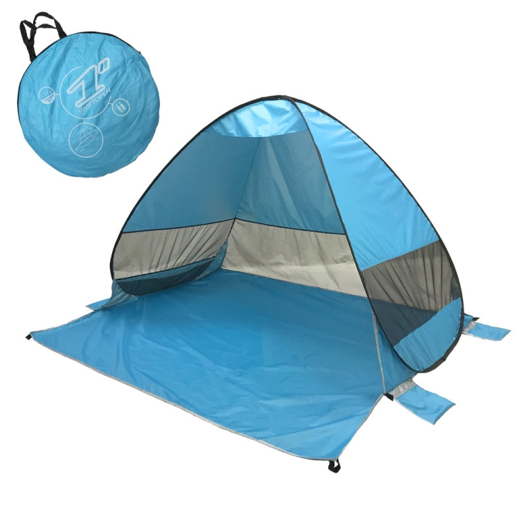 Automatic Instant Pop Up Tent Potable Beach Tent,Size:, Color: Light Blue - Tents & Accessories by PMC Jewellery | Online Shopping South Africa | PMC Jewellery